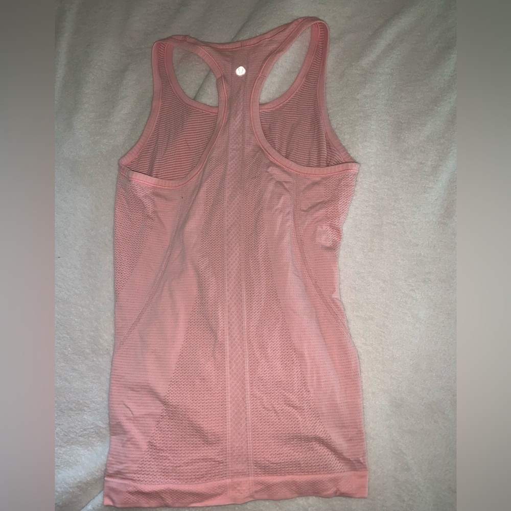 blush quartz swiftly racerback tank top